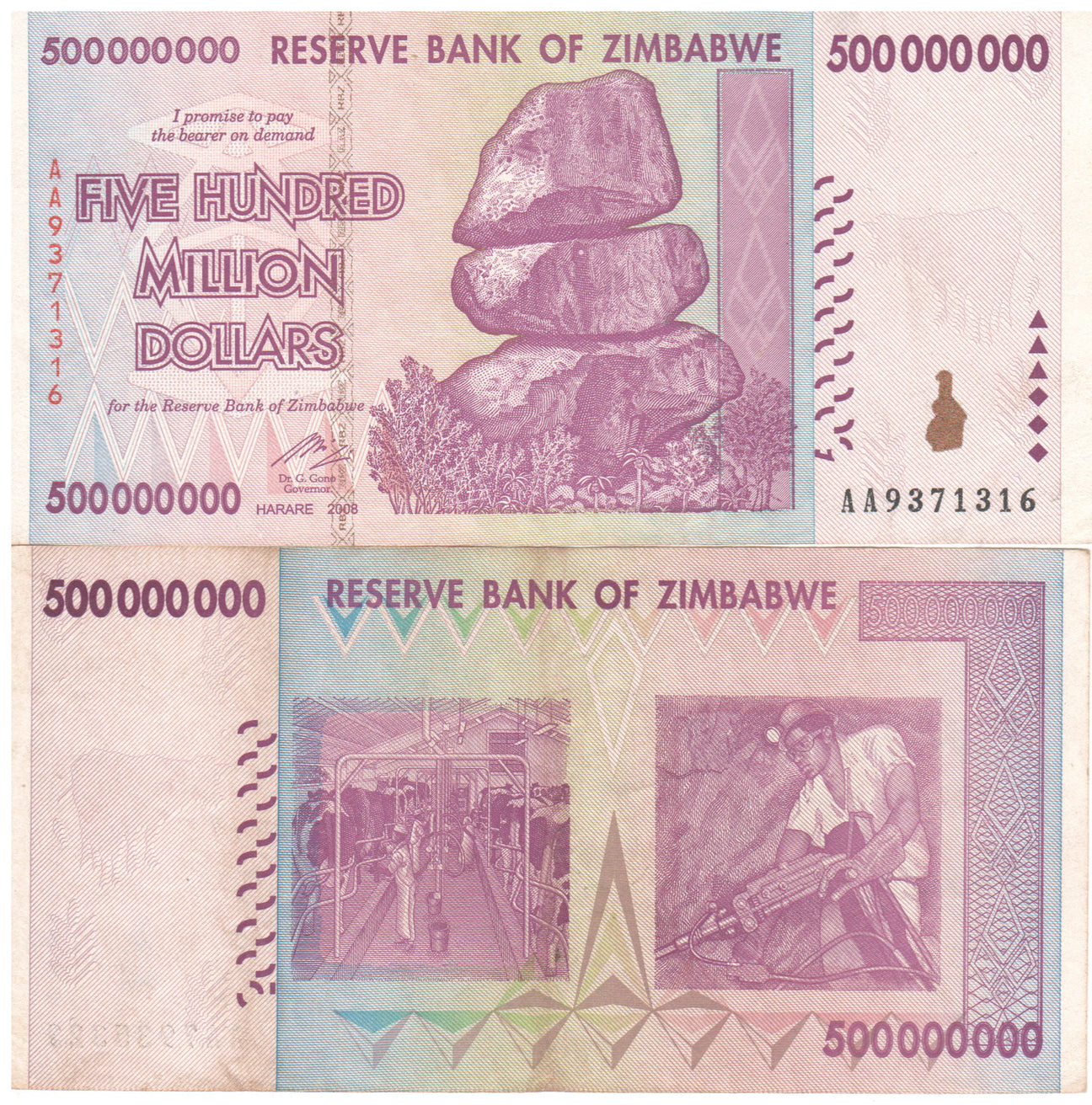 Zwd Zimbabwe Currency & Banknotes | Zimbabwe World Notes